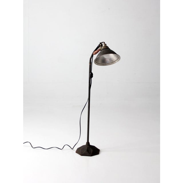 Art Deco Antique Industrial Task Lamp For Sale - Image 3 of 18