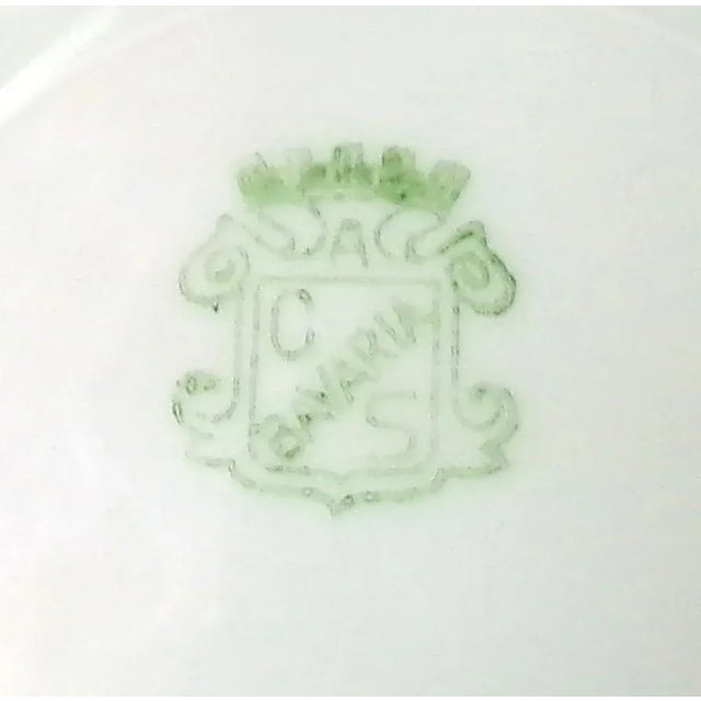 Antique Porcelain Serving Bowl, Bavaria For Sale - Image 4 of 10