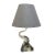 Mid-Century Modern Table Lamps in Clear Glass from Doyen, 1960s, Set of 2 For Sale - Image 3 of 6