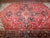 Vintage Oversize Heriz Rug, Hand-Knotted Geometric Pattern, Red & Ivory, 11’ X 19’ For Sale - Image 10 of 12