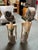 Design Plus Gallery presents a Pair of Balinese Wedding Figures. This carved figural pair depicts a traditional Balinese...