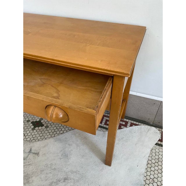 Vintage 1960s j.b. Van Sciver Co. Mid-Century Desk For Sale In Raleigh - Image 6 of 14