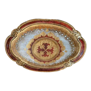 1970s Italian Giltwood Tray