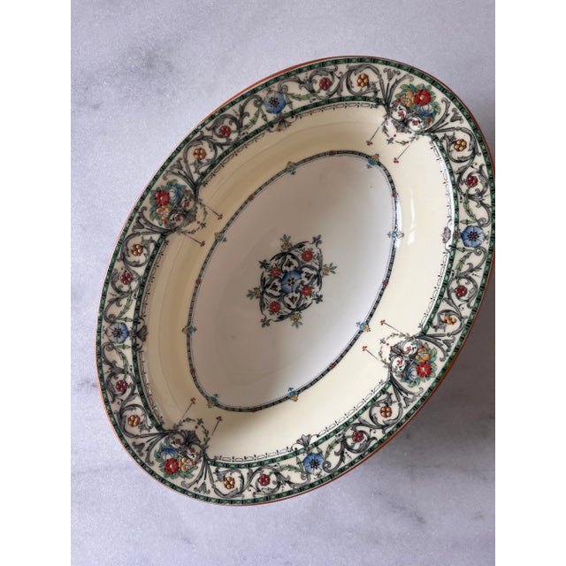 Beautiful vintage oval serving bowls by Royal Worcester in the 'Chantilly' pattern. Made in England. Hand decorated,...