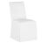 Wood Rachel Ashwell x Cloth & Co Slipcover Dining Chair in White Twill For Sale - Image 7 of 7