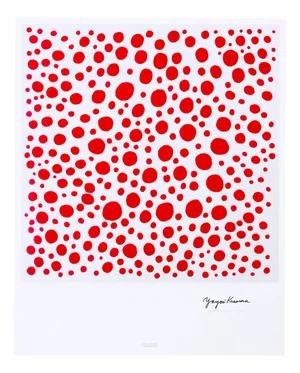 Yayoi Kusama, Praying for World Peace in the Sunlight, Print