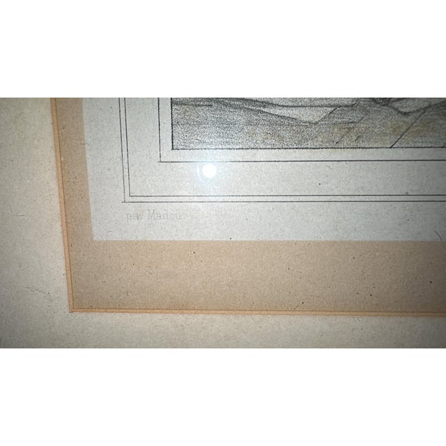 Framed 1842 Hand-Colored Lithograph by Jean-Baptiste Madou – “J. Steen Consultant Ses Amis” For Sale In Lexington, KY - Image 6 of 11