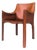 CAB 413 Chair in Cognac Leather by Mario Bellini for Cassina, Italy, 1970s For Sale