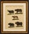 Title: antique exotic cattle, yak & buffalo engraving – bertuch, c.1800 original antique hand-colored copper engraving...