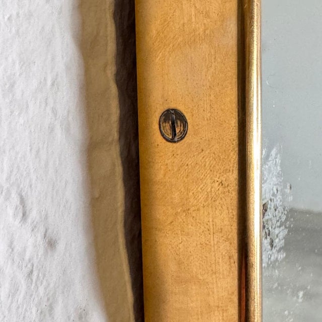 Brass Shield Mirror by Gio Ponti, 1950s For Sale - Image 15 of 16