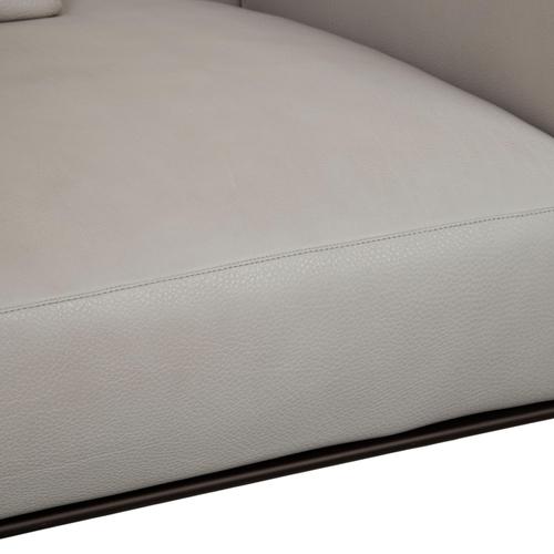 Jaan Living Set Leather Three-Seater and Two-Seater Grey Cream Sofa from Walter Knoll and Wilhelm Knoll, Set of 2 For Sale - Image 10 of 18