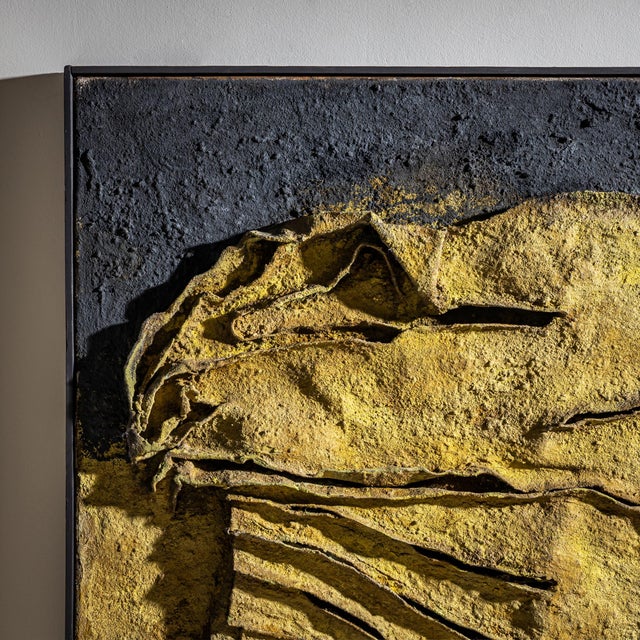 Abstract Orazio Orazì (Italy, 1906–1979), Abstraction From the Series “Peinture en Relief”, Paris, 1958–1968 For Sale - Image 3 of 3