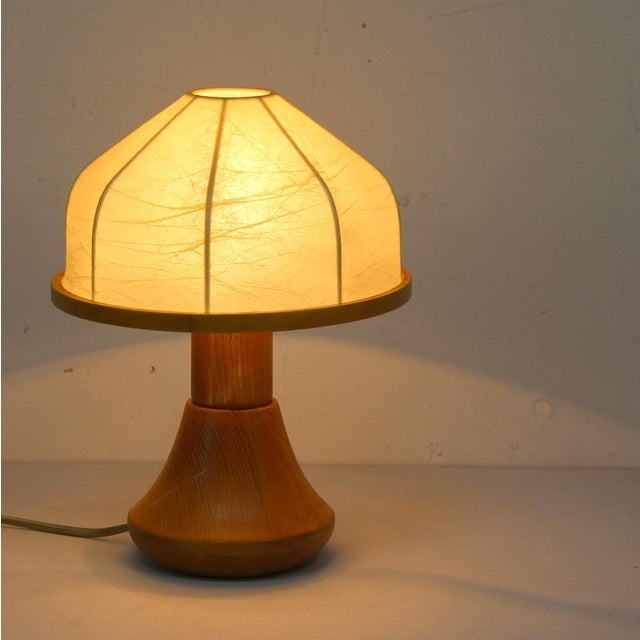 Cocoon Table Lamps, 1960s, Set of 2 For Sale - Image 4 of 8