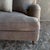Textile Modern English Sofa in 100% Hemp Ecorcé With Down Cushion For Sale - Image 7 of 11