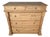 Vintage Solid Pine Wood 5 Drawer Dresser For Sale