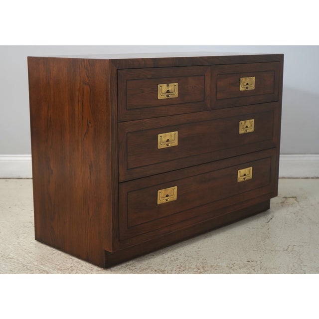 Age: Approx: 30 Years Old Details: Brass Recessed Hardware Dovetailed Drawer Construction Quality Construction Campaign...