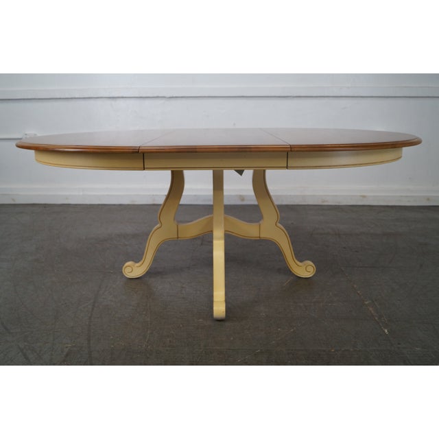 Ethan Allen Country French Round Dining Table Chairish