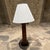 Arturo Pani Leather Wrapped Table Lamp, Gold, Mexico, 1950s For Sale - Image 13 of 17