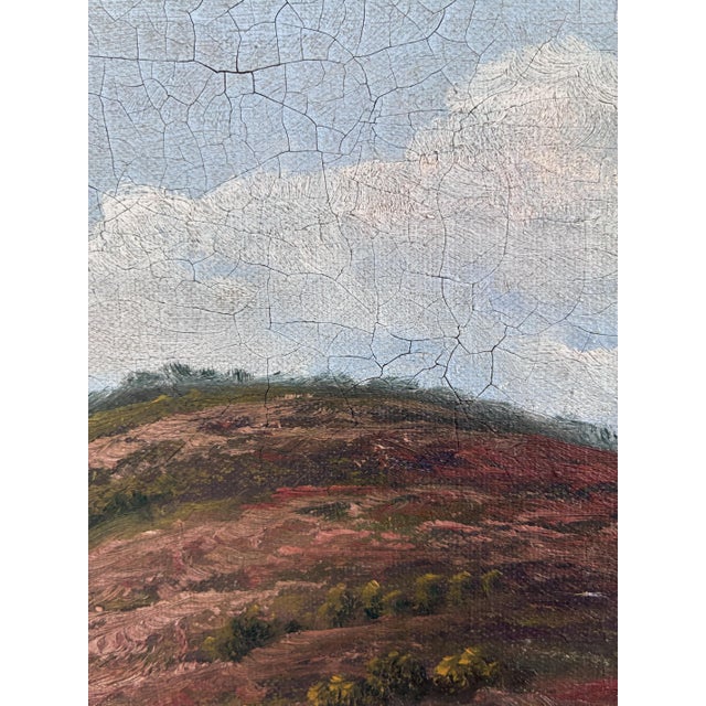 Countryside Landscape, Oil Painting, Framed For Sale - Image 10 of 16