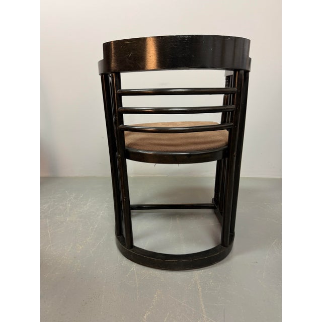Mid-Century Fledermaus Bauhaus Armchairs by Josef Hoffmann for Thonet, Austria, 1920s, Set of 4 For Sale - Image 9 of 18