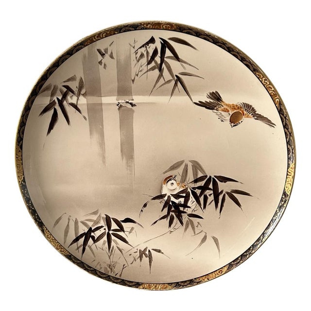 Satsuma Ceramic Plate, Japan, 1920s For Sale - Image 9 of 9