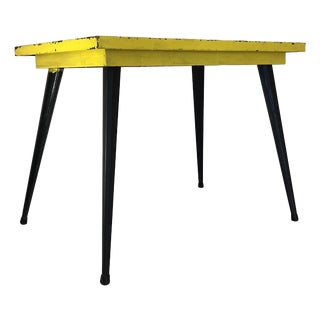 Metal Table in the style of Tolix, 1950s For Sale