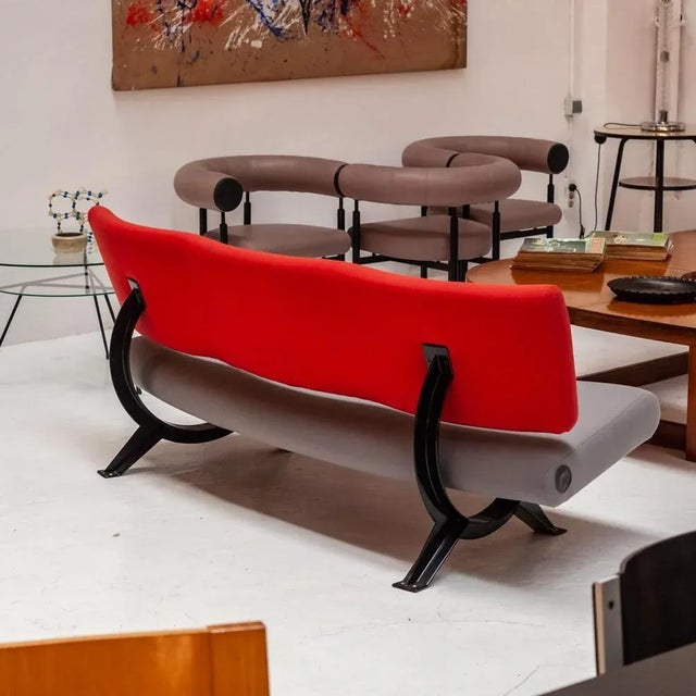 Postmodern Sofa Model Orbit by Wolfgang C.R. Mezger for Artifort, 1990s For Sale - Image 3 of 13