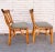 Ficks Reed Vintage Ficks Reed Style Rattan Accent Chairs - Pair For Sale - Image 4 of 8