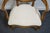 Brown White of Mebane Country French Provincial Caned Round Back Dining Arm Chair For Sale - Image 8 of 9