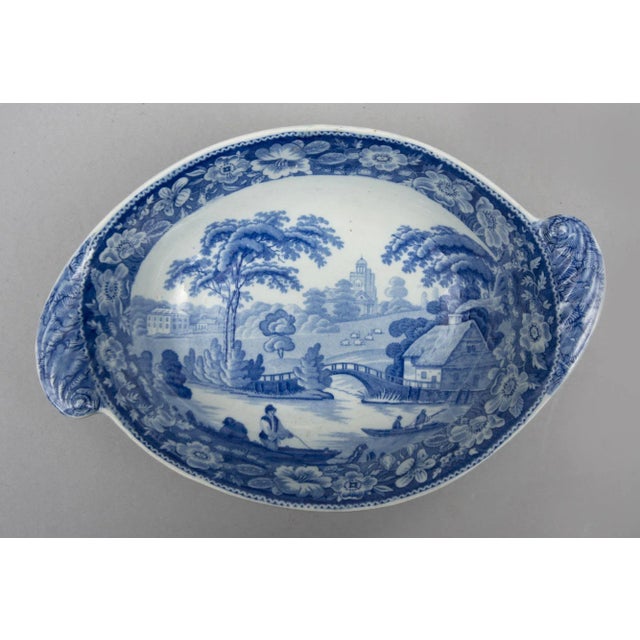 Mid 19th Century English "Wild Rose" Staffordshire Compote & Stand For Sale - Image 5 of 7