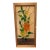 Tori Framed Stained Glass Floral Panel With Roses, Vintage For Sale