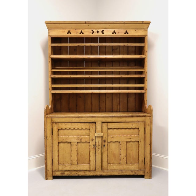 Antique 19th Century French Pine Hutch Chairish