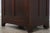 Brown Stickley Roycroft Mission Oak Leaded Glass Cabinet For Sale - Image 8 of 18