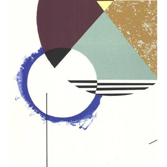 2010s Krista Rosenkilde Shock Blue Black Hole, 2016 - Signed For Sale - Image 5 of 5