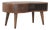 Chestnut Wave Coffee Table With Storage For Sale