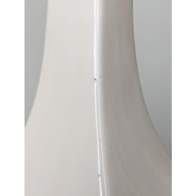 1960s 1960s Mid Century Modern Large Sculptural Ceramic Table Lamp For Sale - Image 5 of 6