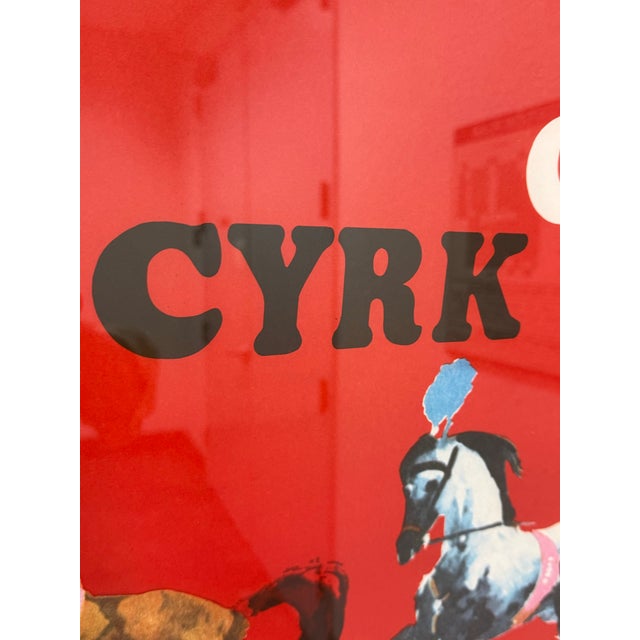 Waldemar Świerzy Polish Cyrk "Circus" Poster, Circa 1970's For Sale In San Francisco - Image 6 of 12