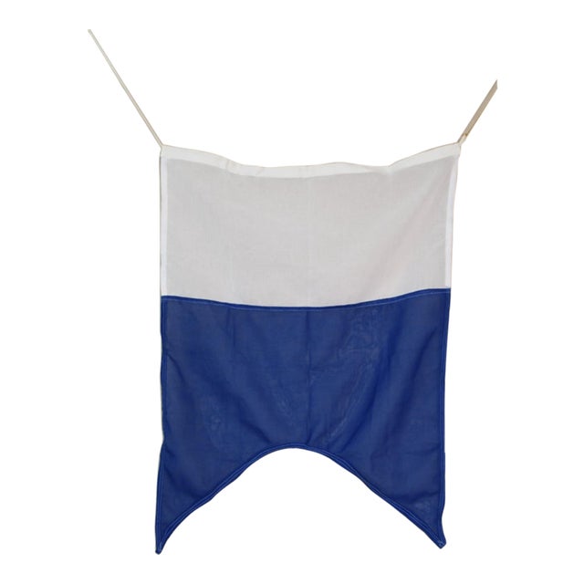 Vintage "A" (Alpha) Nautical Signal Flag For Sale