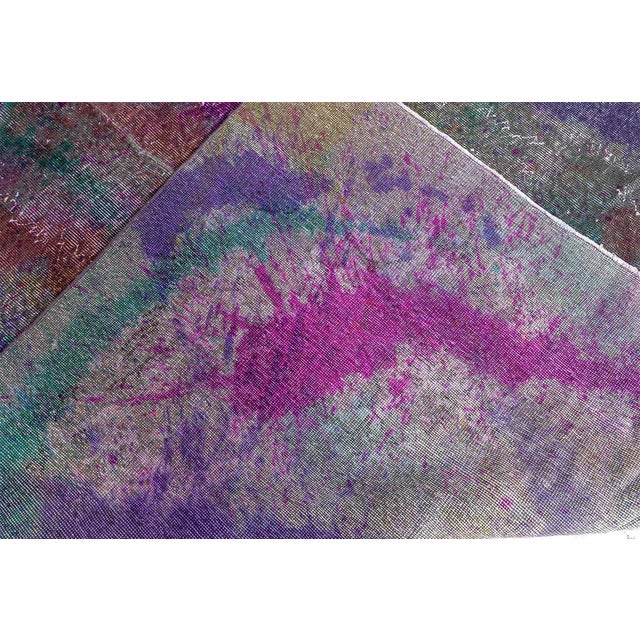 Textile Abstract Modern “Daliesque” Wool Rug by Doris Leslie Blau For Sale - Image 7 of 7