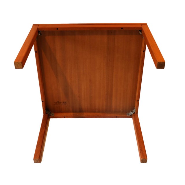 Mid Century Modern Vejle Stole Mobelfabrik table For Sale - Image 5 of 9