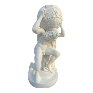 Atlas – Classical Marble Sculpture For Sale
