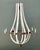Vintage Rustic Wood and Metal Chandelier For Sale - Image 10 of 12