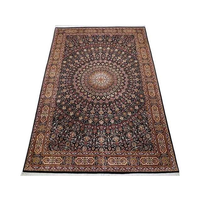1990s Tabriz Gombad Rug, 1990s For Sale - Image 5 of 13