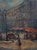 Impressionist Mid 20th Century Antoine Blanchard Paris Street Scene Oil Painting, Signed For Sale - Image 3 of 5