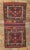 Red Late 19th Century Antique Kurdish Jaf Saddle Bag Rug, 02'03 X 04'09 For Sale - Image 8 of 9