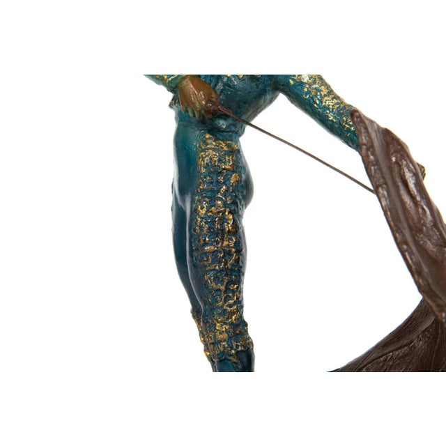 American Bronze Sculpture “Matador With Cape” (1953) by Malvina Hoffman For Sale - Image 10 of 12