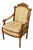 1 of 2 Antique Swedish Louis XVI Style Arm Chair For Sale