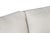 Paradiso Outdoor Solid Teak Wood Love Seat - Gray Fabric For Sale In Chicago - Image 6 of 11