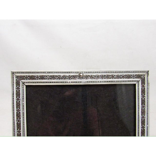 Antique Anglo Indian Micromosaic Inlaid Photo Frame For Sale - Image 13 of 13