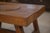 Brutalist Coffee Table in Elm, 1950s, in Very Good conditions. Designed 1950 to 1959